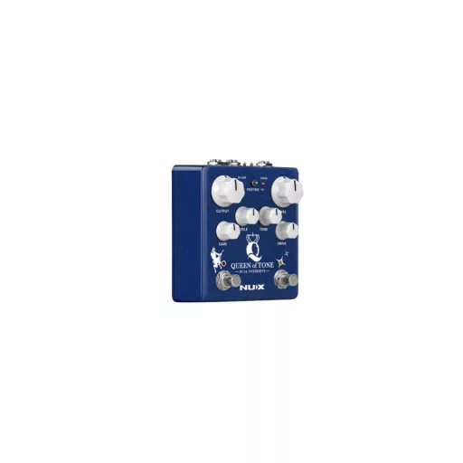 NUX NDO-6 QUEEN OF TONE Dupla Overdrive Gitár Effekt Pedál