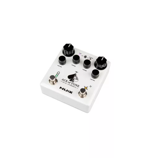NUX NDO-5 ACE OF TONE Dupla Overdrive Gitár Effekt Pedál