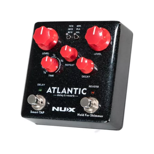 NUX NDR-5 ATLANTIC késleltetés és visszhang gitár effekt pedál