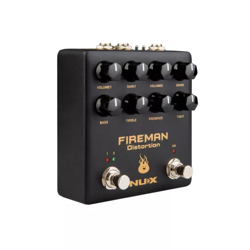 NUX NDS-5 FIREMAN torzító gitár effekt pedál