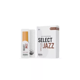   DADDARIO Woodwinds ORRS10ASX2H ORGANIC Select Jazz nem csiszolt 2H alt szaxofon nád