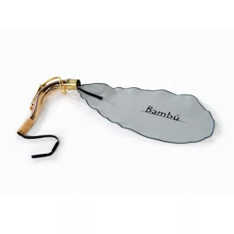   BAMBÚ kendő tenor szaxofon S-ívhez, mikroszálas, 38 x 19 cm
