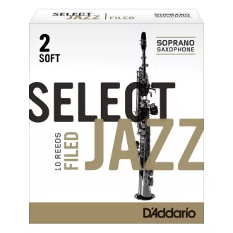 DADDARIO RSF10SSX2S SELECT JAZZ 2S Szoprán szaxofon nád