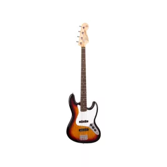   SX JB E-Bass Készlet, 3 Tone Sunburst inkl. 15W erősítő, heveder, hangoló, tok és kábel