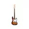 SX JB E-Bass Készlet, 3 Tone Sunburst inkl. 15W erősítő, heveder, hangoló, tok és kábel