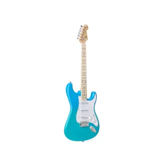 SX E-Gitár Modern Series, tart. Gitártok, Blue Glow