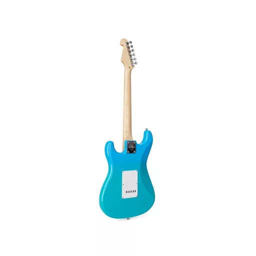 SX E-Gitár Modern Series, tart. Gitártok, Blue Glow