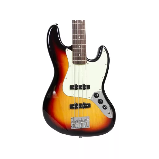 SX E-Basszusgitár Készlet, 3 Tone Sunburst