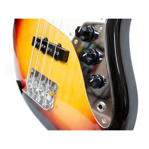 SX E-Basszusgitár Készlet, 3 Tone Sunburst
