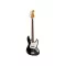 SX E-Bass szett, Fretless, 2xSC Pick-up, Fekete