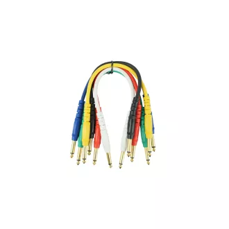 SILKROAD Patchkábel 30 cm, Jack/Szögletes