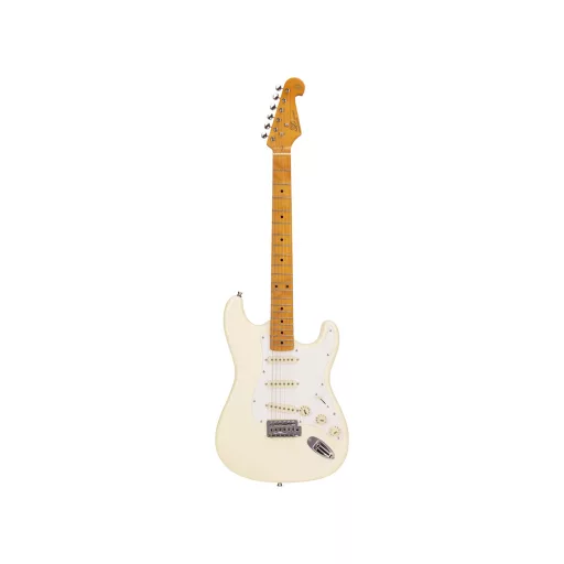 SX Elektromos Gitár Szett, Vintage White