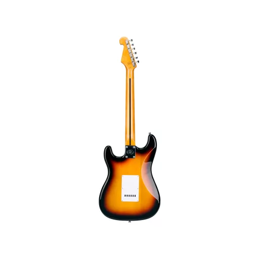 SX Elektromos Gitár, 3 Tone Sunburst, tokot tartalmaz