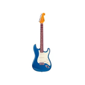 SX elektromos gitár, Lake Placid Blue, tartalmazza a tokot