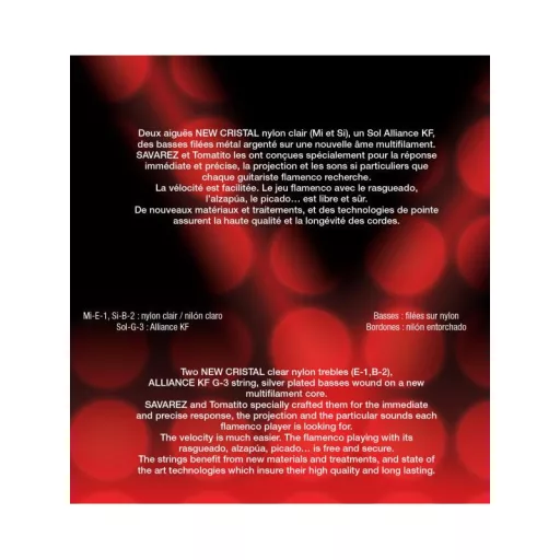 SAVAREZ T50J TOMATITO FLAMENCO Kemény Flamenco Klasszikus Gitár Húrok