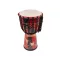TERRIS TD5-10 Piros Fekete 10" Djembe