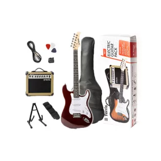 TERRIS TEP1RED elektromos gitár szett