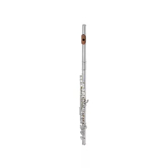   TOMASI Vienna fuvola, SILVER LIGHT fejrésszel, olajfás fújatlappal, kerek billentyűkkel, C-láb, tok