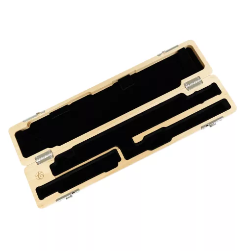 TOMASI Etui fa lakk, juhar, C- és H-lábú fuvolákhoz