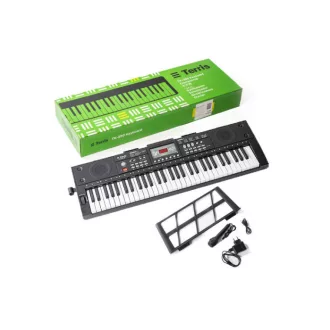 TERRIS TK-250 BK Fekete Mini Billentyűzet