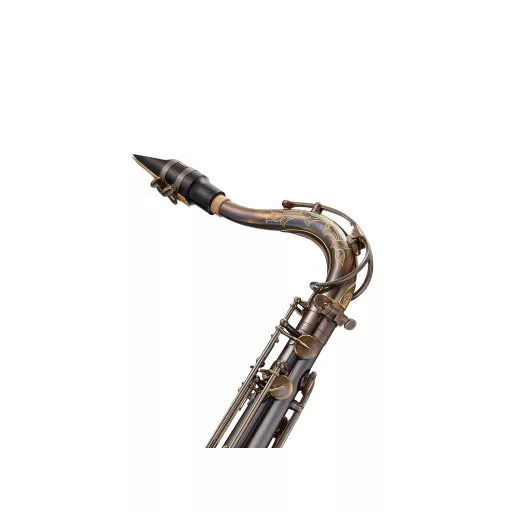 ANTIGUA Pro One Tenor Szaxofon, Test & Billentyűk klasszikus antik kivitel, kriogén kezelés, inkl. Vászon Formájú Tok
