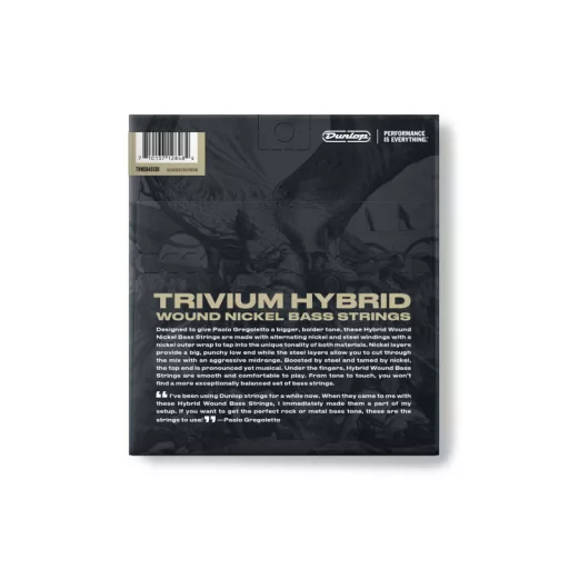 DUNLOP KIEGÉSZÍTŐK TVMSB45130 Trivium 45-130 Basszusgitár Húrok