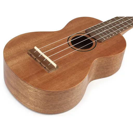 MAHALO Custom Szoprán Ukulele, Natúr Kivitel
