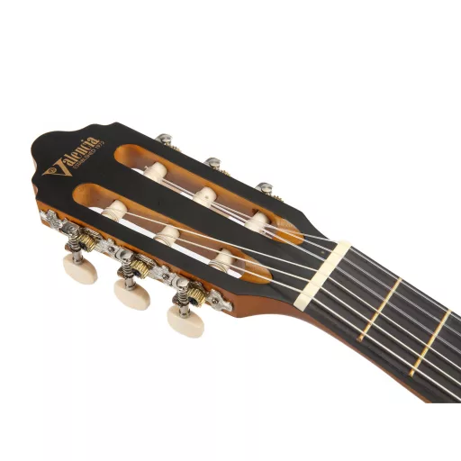 VALENCIA klasszikus gitár 3/4, fenyőtető, Vintage Natural