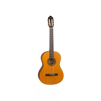   VALENCIA koncertgitár 4/4, lucfenyő fedlap, balkezes, Antique Natural