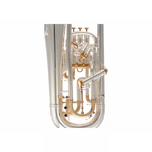 CERVENY Euphonium, 3 Perinté szelepek, kompenzált modell, ezüstözött, inkl. koffer