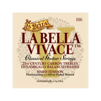 LA BELLA Vivace E6 klasszikus gitár bevont egyetlen húr