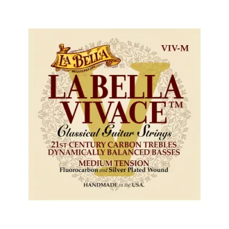   LA BELLA VIVACE MEDIUM Carbon G3 klasszikus gitár nylon egyetlen húr