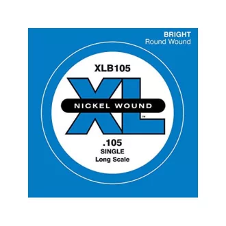   DADDARIO XLB105 .105 Hosszú Skálájú Basszusgitár Egyhúros Húr