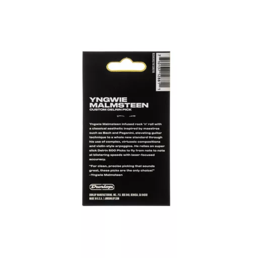 DUNLOP PLECTRUMOK YJMP02RD YNGWIE MALMSTEEN Piros (6) Plectrum Csomag