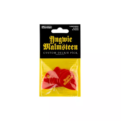 DUNLOP PLECTRUMOK YJMP02RD YNGWIE MALMSTEEN Piros (6) Plectrum Csomag