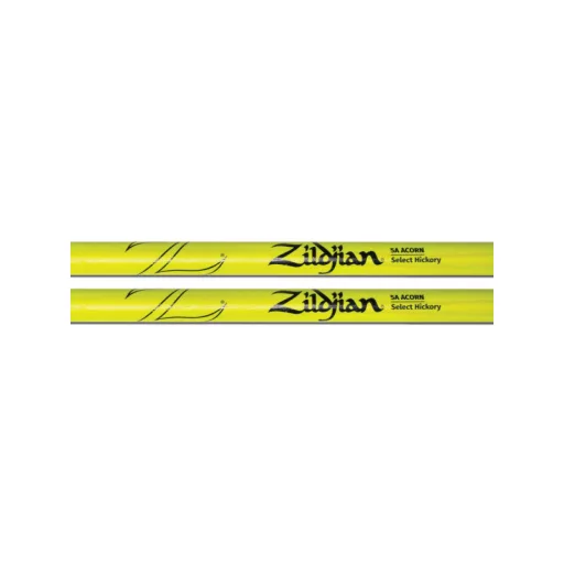 ZILDJIAN 5A ACORN NEON Sárga Ütőpálcák