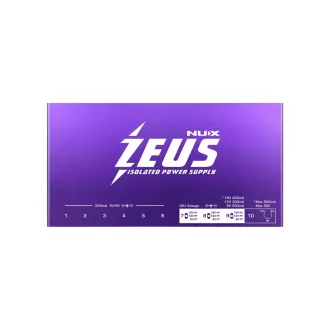 NUX Zeus NIP-Z10 Többportos tápegység effektpedálokhoz